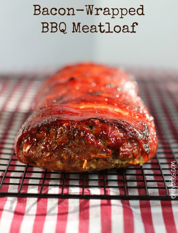 Bacon-Wrapped BBQ Meatloaf