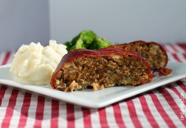 Bacon Wrapped BBQ Meatloaf