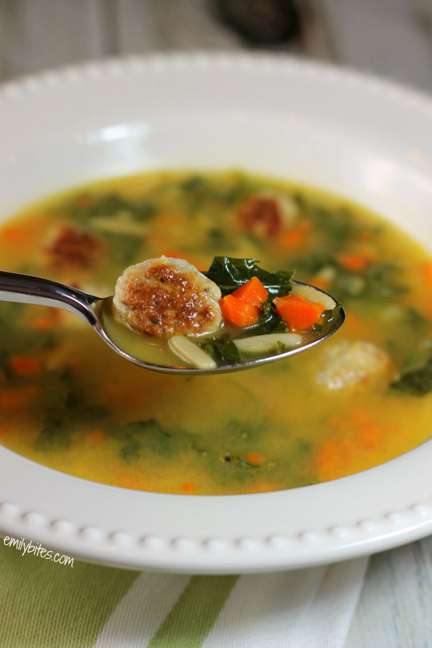 Healthy Italian Wedding Soup