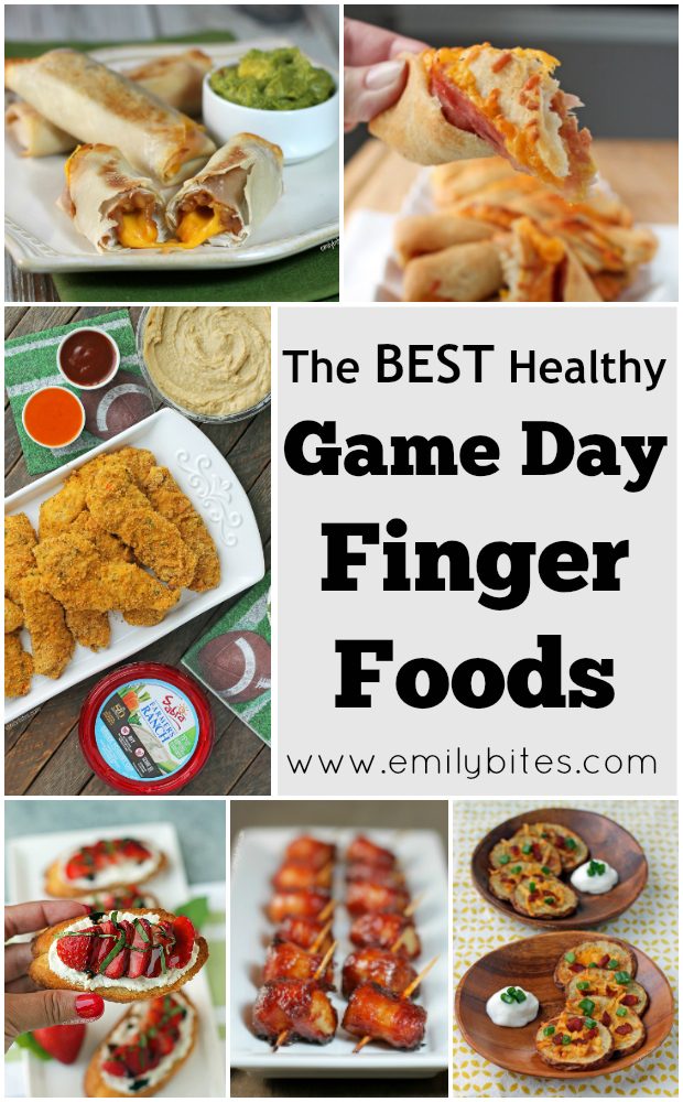 Healthy Game Day Finger Foods