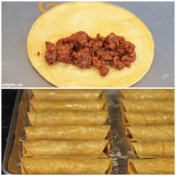 Spicy Beef Taquitos