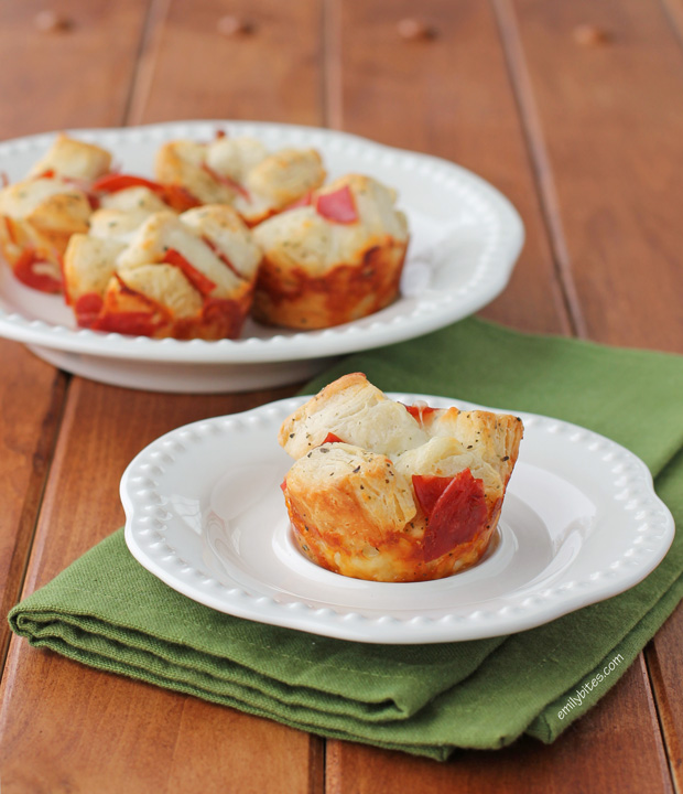 Pepperoni Pull Apart Muffins