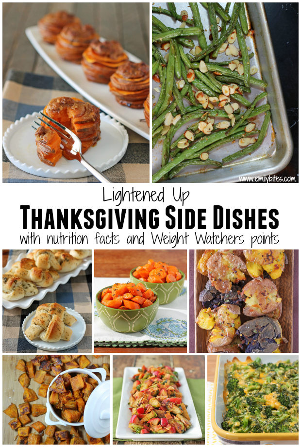 Lightened Up Thanksgiving Side Dish Recipes