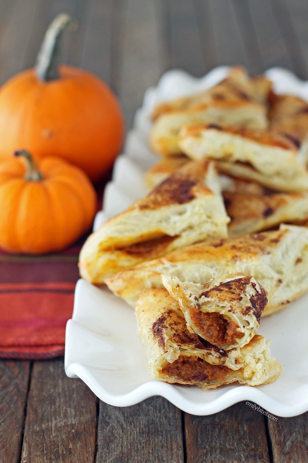 Pumpkin Pie Pastry Pockets