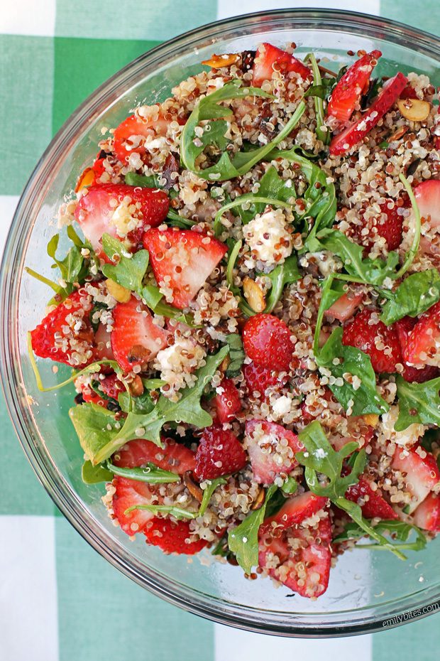 Strawberry Quinoa Salad