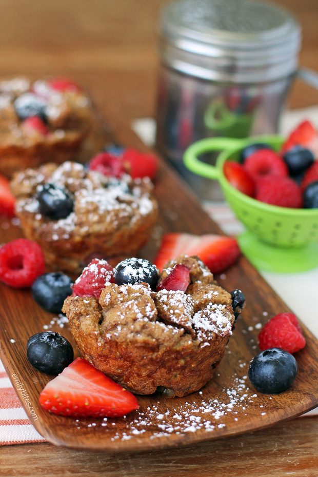 Berry French Toast Muffins