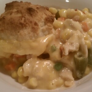 Chicken and Biscuit Casserole