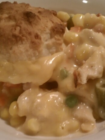 Chicken and Biscuit Casserole