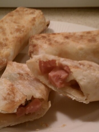 Croque Monsieur Egg Rolls