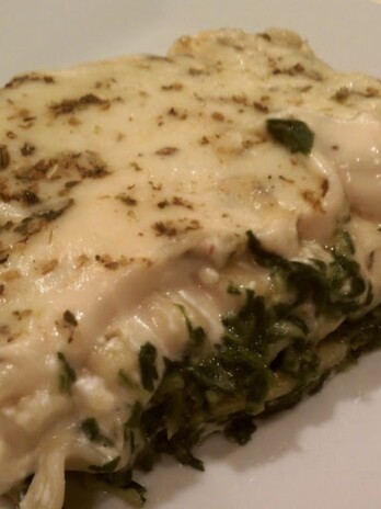 White Vegetable Lasagna