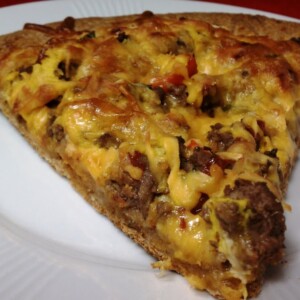 Cheeseburger Pizza