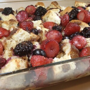 Mixed Berry French Toast Bake