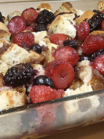 Mixed Berry French Toast Bake