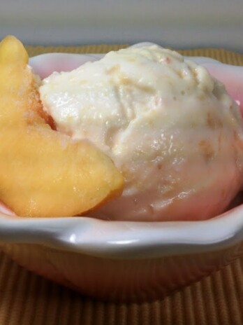 Peach Ice Cream