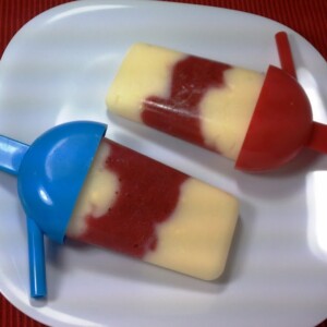 Strawberry Cheesecake Popsicles