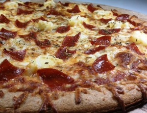 Pepperoni & Pineapple Pizza