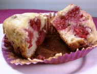 Raspberry Cream Cheese Muffins