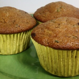 Zucchini Chocolate Chip Muffins