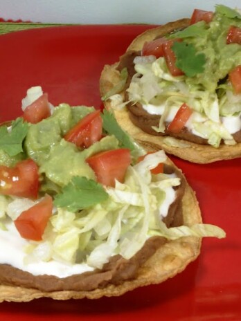 15 Minute Stacked Tostadas