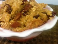 Pumpkin, Cranberry & Apple Baked Oatmeal