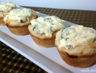 Mini Spinach Dip Bread Bowls