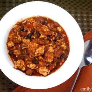 Buffalo Chicken Chili