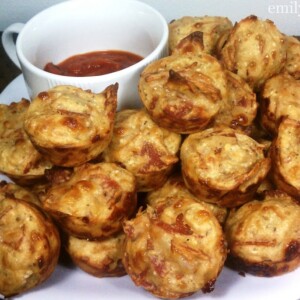 Pepperoni Pizza Mini Puffs