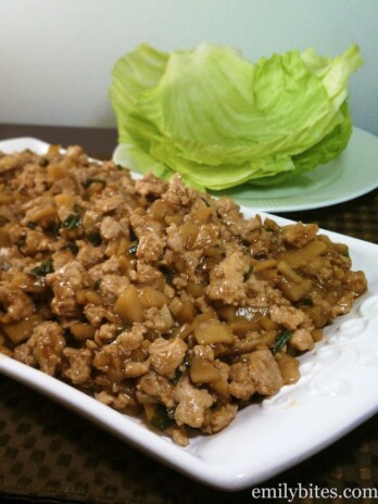 Asian Chicken Lettuce Wraps