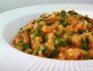 Tomato and Sausage Risotto