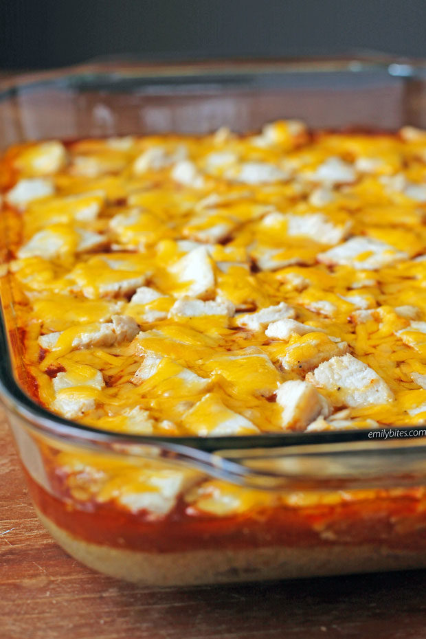 Chicken Tamale Bake