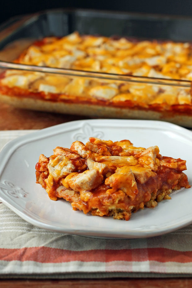 Chicken Tamale Bake