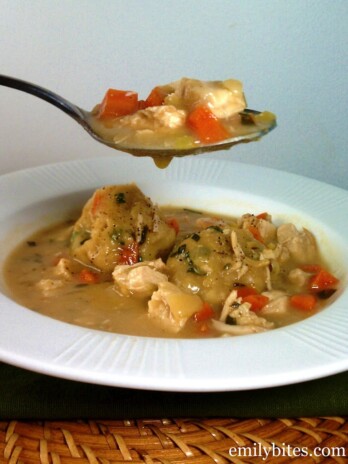 Herbed Chicken and Dumplings