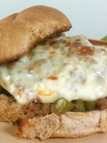 Philly Cheesesteak Sloppy Joes