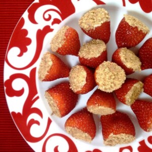 Cheesecake Stuffed Strawberries