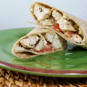 Mediterranean Chicken Wraps