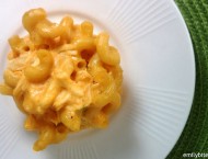 Buffalo Chicken Mac and Cheese Muffin