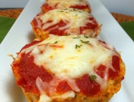 Chicken Parmesan Meatloaf Muffins