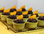 Dark Chocolate Orange Cupcakes