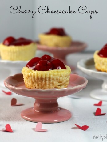 Cherry Cheesecake Cups