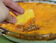 Hot and Cheesy Bean Dip