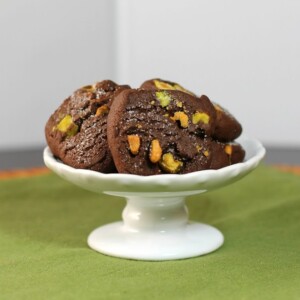 Chocolate Pistachio Cookies