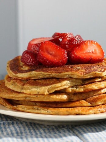 Lemon Poppy Seed Pancakes