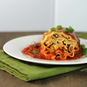 Mexican Lasagna Roll-Ups