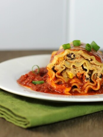 Mexican Lasagna Roll-Ups