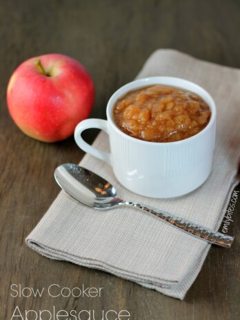 Slow Cooker Applesauce