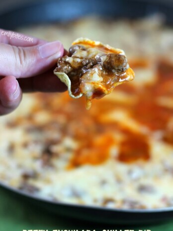 Beefy Enchilada Skillet Dip