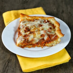 Deep Dish Sloppy Joe Casserole
