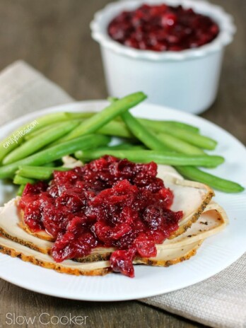Slow Cooker Cranberry Sauce