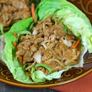 Slow Cooker Thai Peanut Chicken