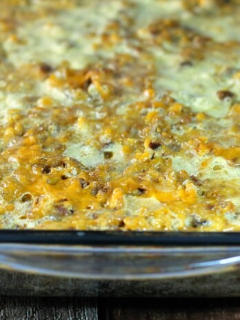 Sausage and Stuffing Brunch Bake